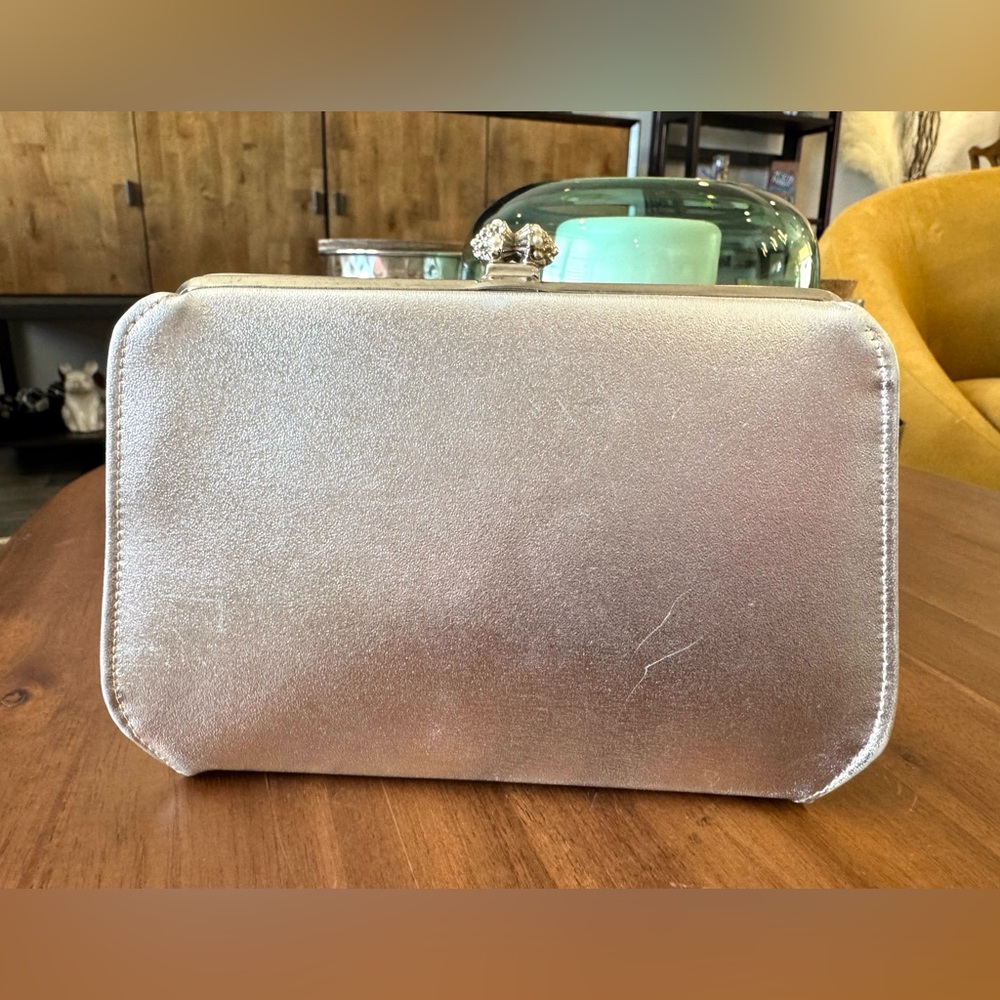 Vintage Silver Clutch Bag - Picture 5 of 9